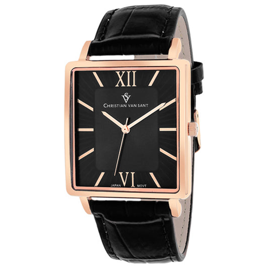 Front view of Christian Van Sant Monte Cristo Men's Quartz Watch CV8514