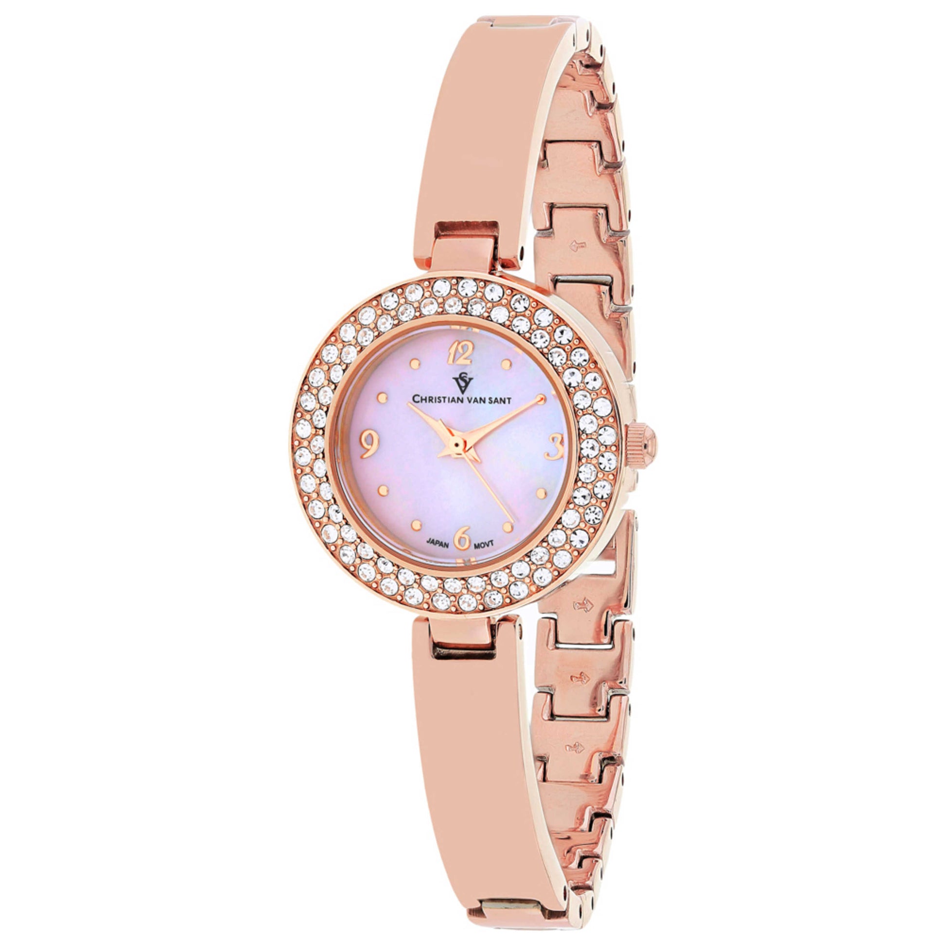 Front view of Christian Van Sant Palisades Women's Quartz Watch CV8614