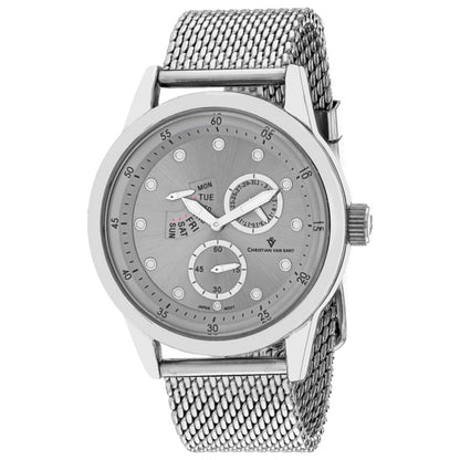 Front view of Christian Van Sant Rio Men's Quartz Watch CV8710