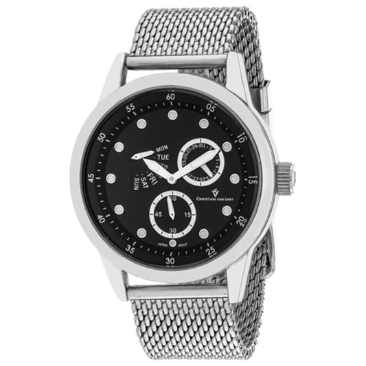 Front view of Christian Van Sant Rio Men's Quartz Watch CV8711