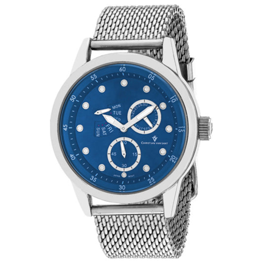 Front view of Christian Van Sant Rio Men's Quartz Watch CV8712