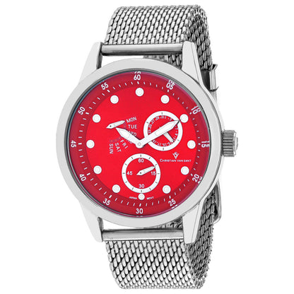 Front view of Christian Van Sant Rio Men's Quartz Watch CV8716