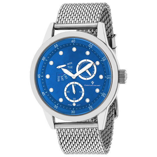 Front view of Christian Van Sant Rio Men's Quartz Watch CV8717