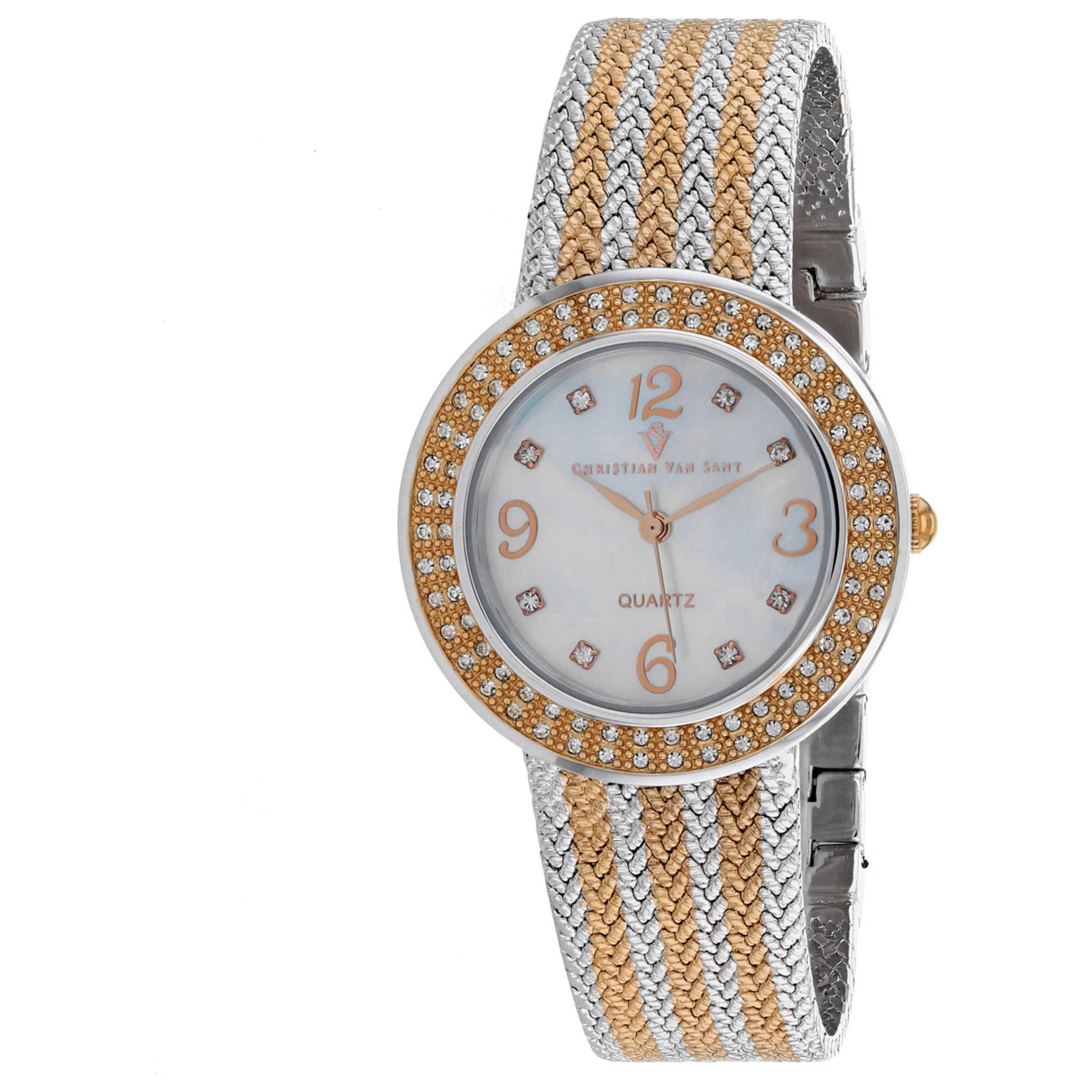Front view of Christian Van Sant Eclat Women's Quartz Watch CV8801