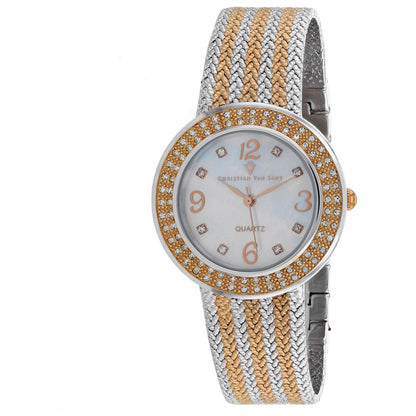 Front view of Christian Van Sant Eclat Women's Quartz Watch CV8801