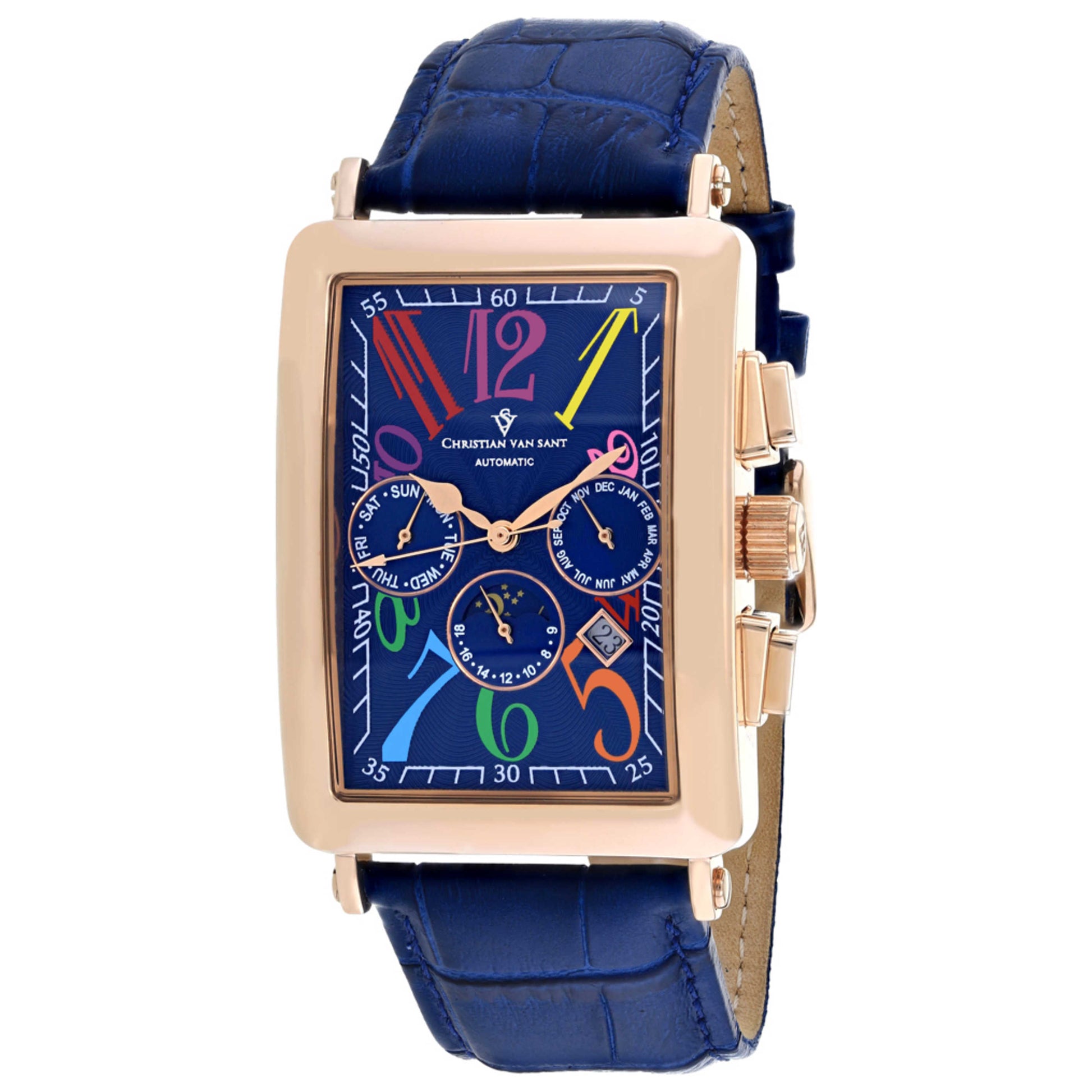 Front view of Christian Van Sant Prodigy Men's Automatic Watch CV9144