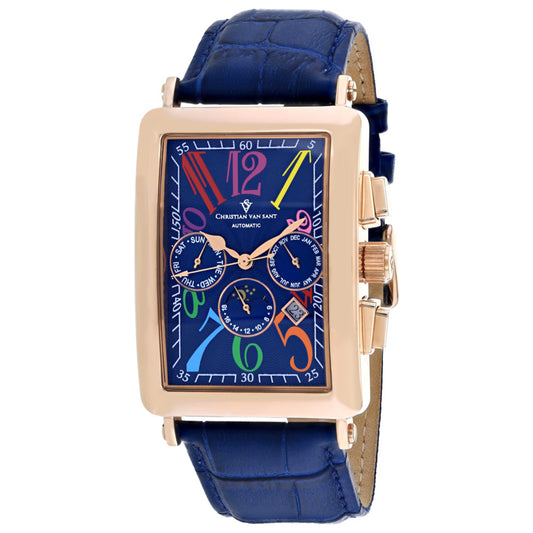 Front view of Christian Van Sant Prodigy Men's Automatic Watch CV9144