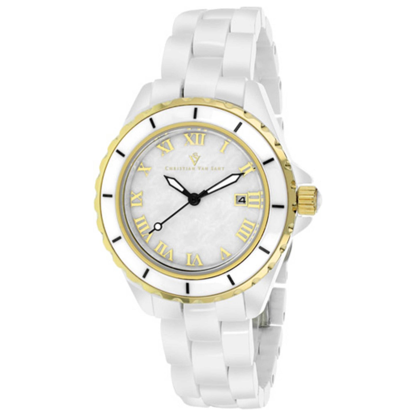 Front view of Christian Van Sant Palace Women's Quartz Watch CV9411