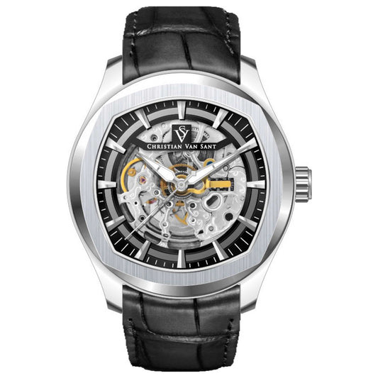 Front view of Christian Van Sant Romeo Men's Automatic Watch CV9500