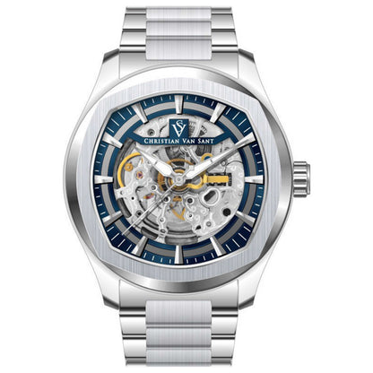 Front view of Christian Van Sant Romeo Men's Automatic Watch CV9506