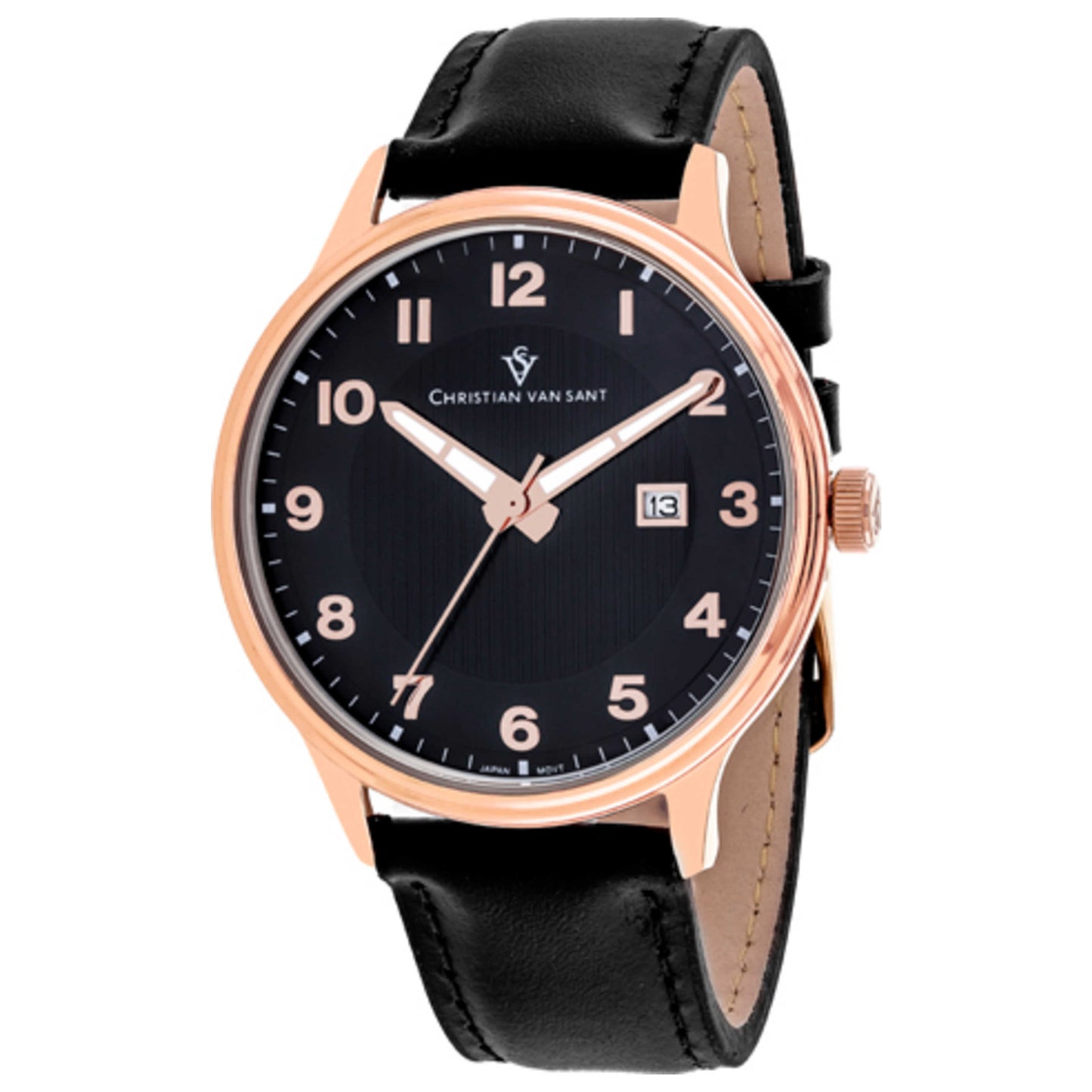 Front view of Christian Van Sant Montero Men's Quartz Watch CV9812