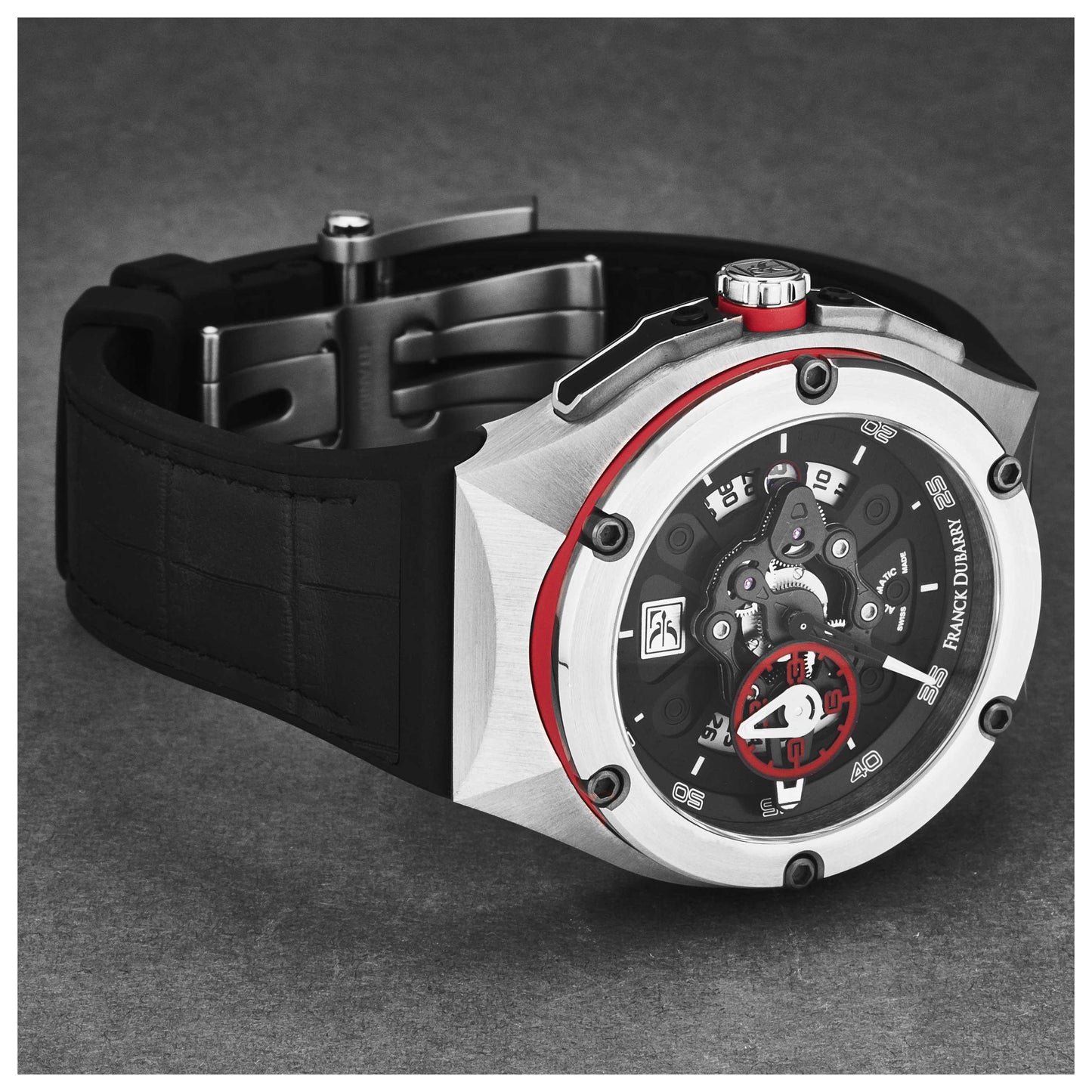 Franck Dubarry Crazy Wheel Men's Automatic Watch CW-04-01 - Image #4