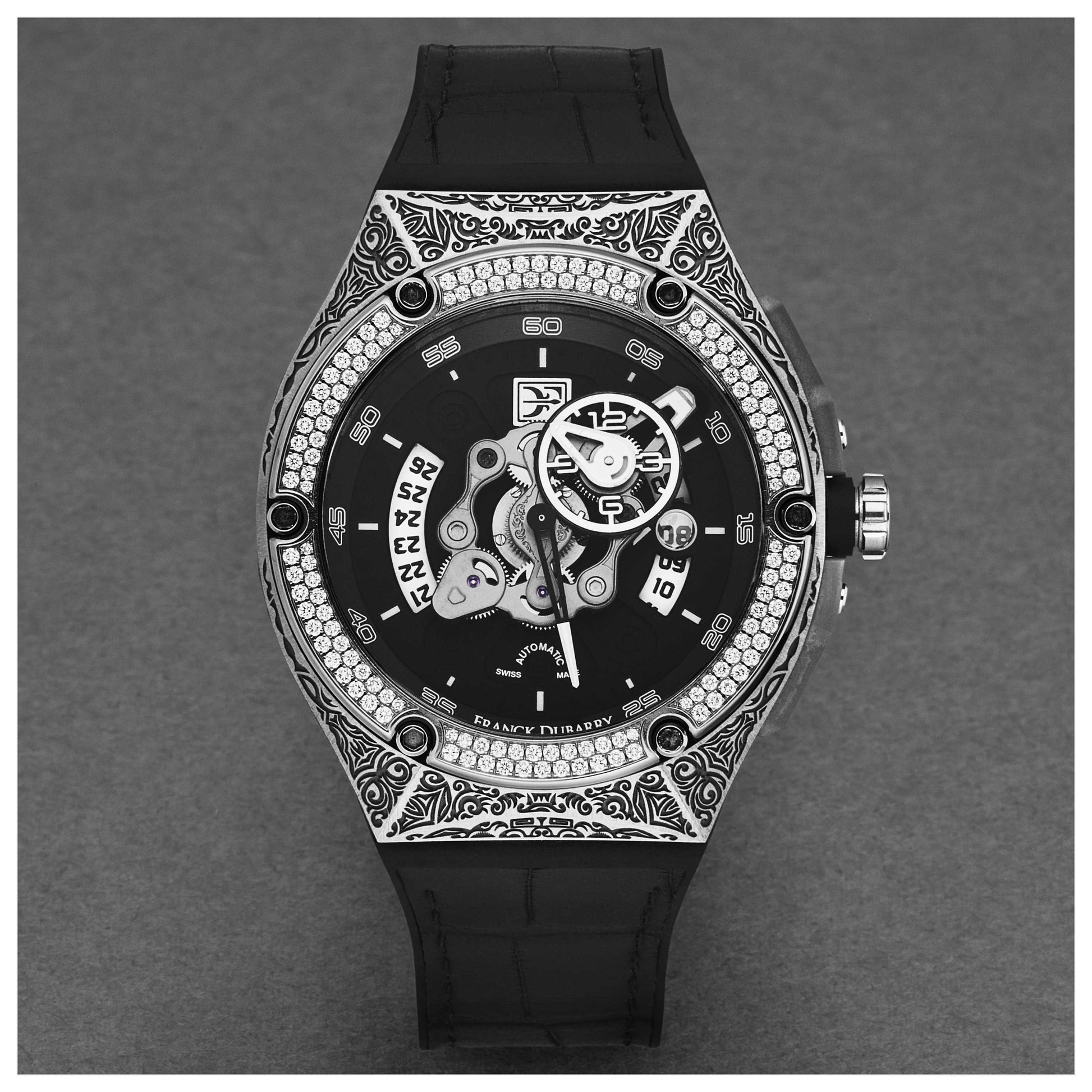 Franck Dubarry Crazy Wheel Men's Automatic Watch CW-04-06D2 - Image #4