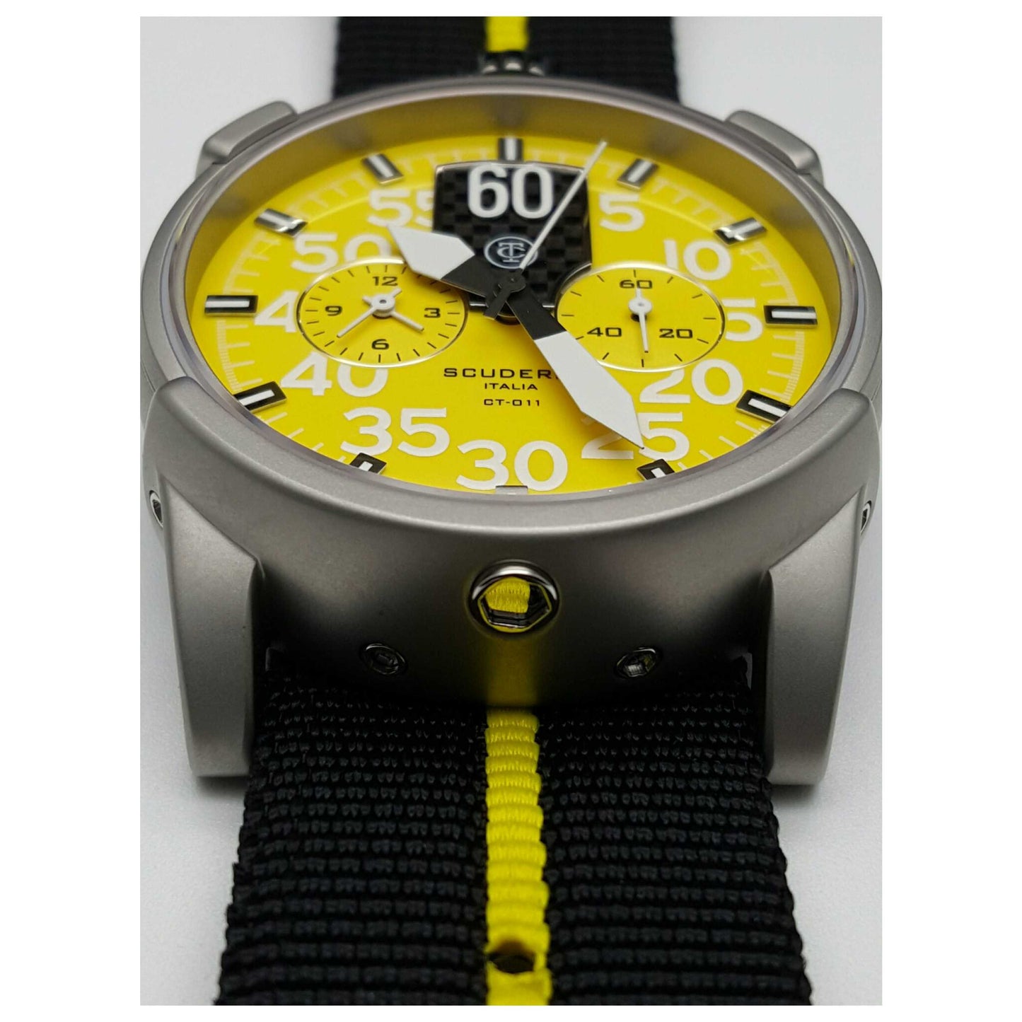 Right view of CT Scuderia Saturno Men's Quartz Watch CW1011319
