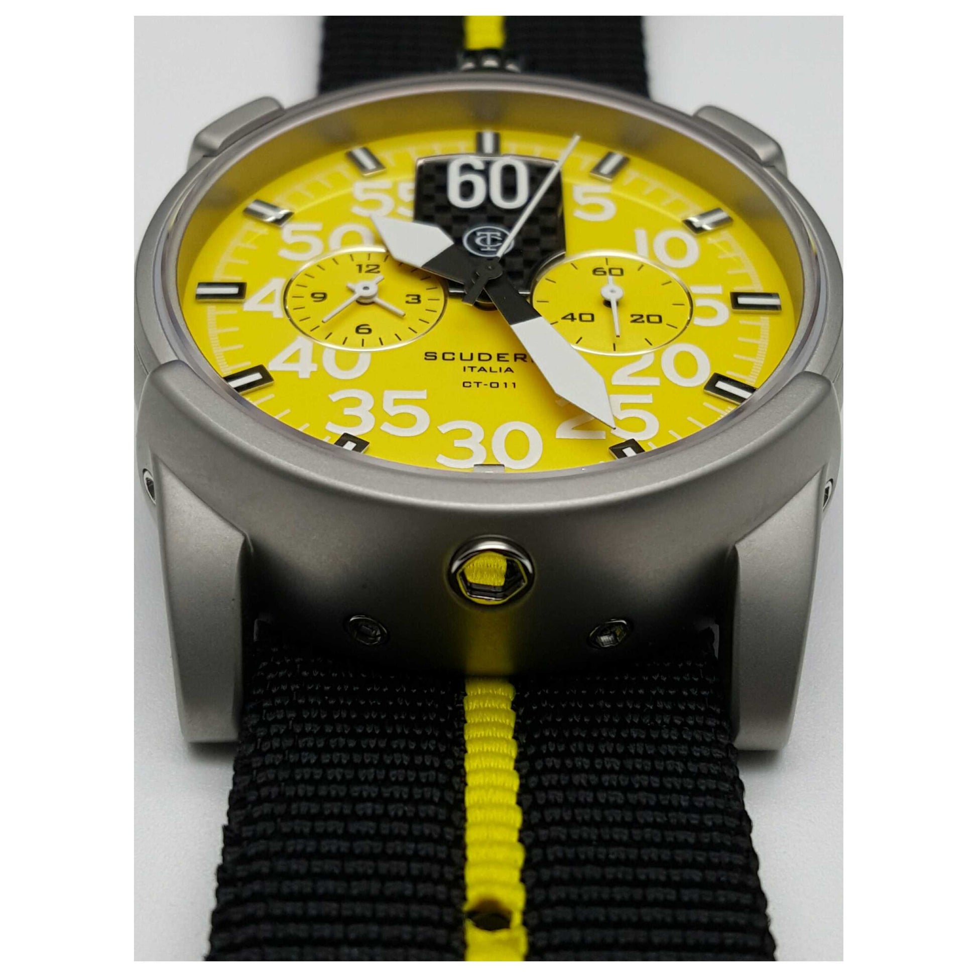 Right view of CT Scuderia Saturno Men's Quartz Watch CW1011319