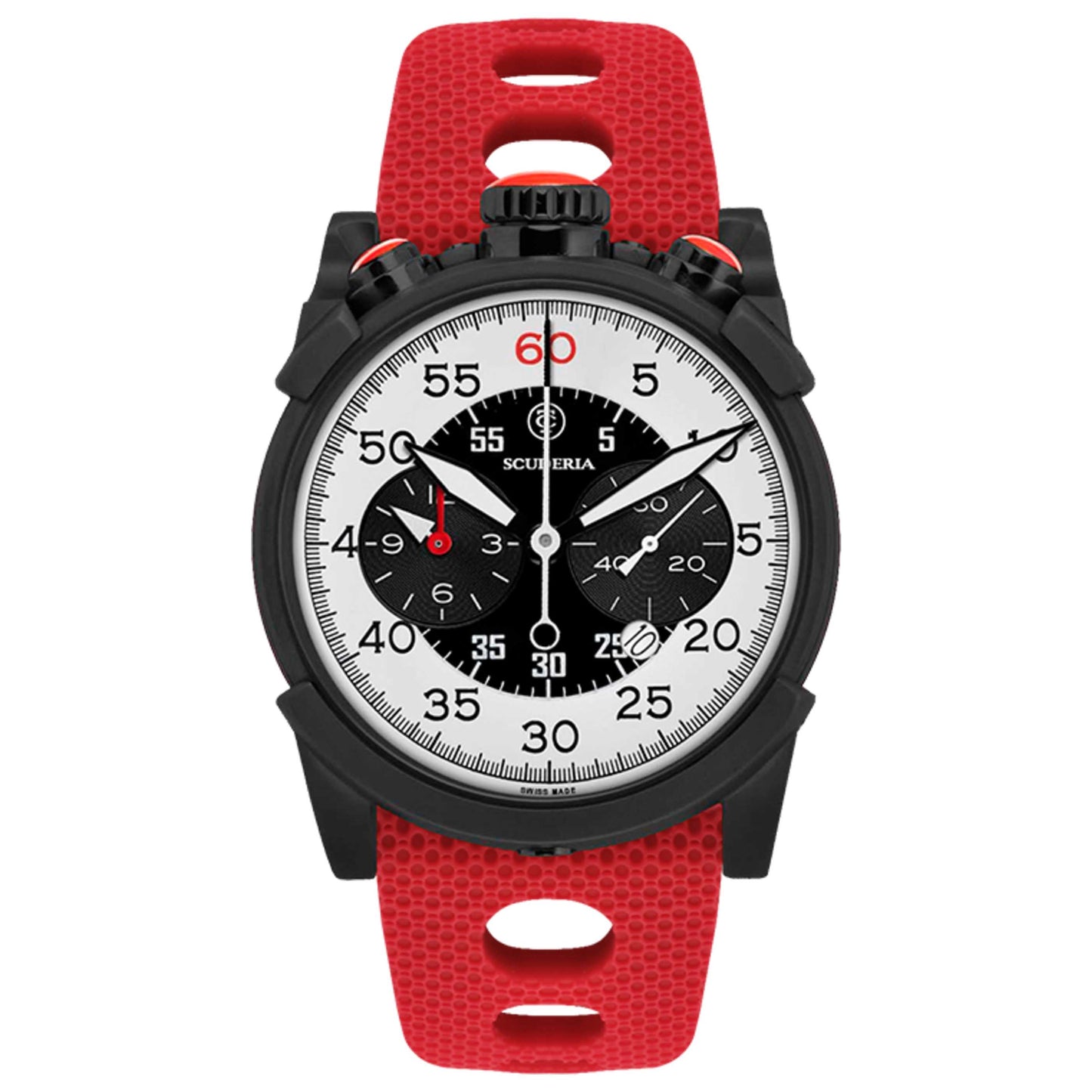 Front view of CT Scuderia Dirt Track Men's Quartz Watch CW1011519