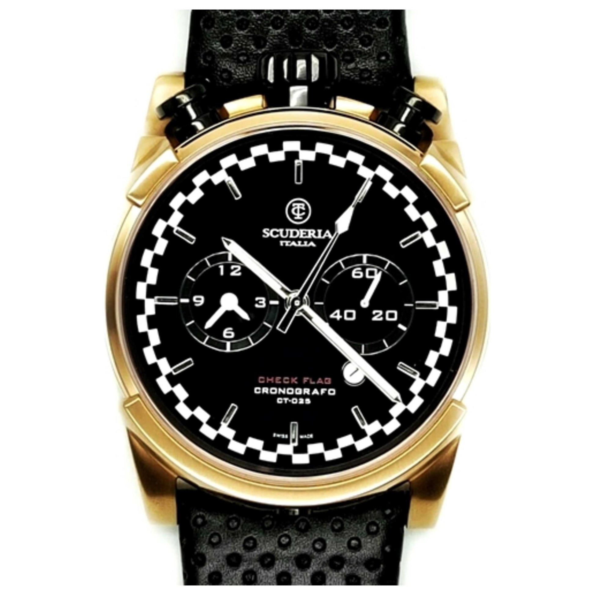 CT Scuderia Check Flag Men's Quartz Watch CW1013619 - Image #5