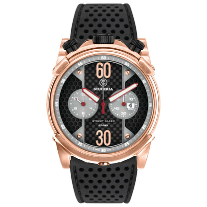 Front view of CT Scuderia Street Racer Men's Quartz Watch CW1014019