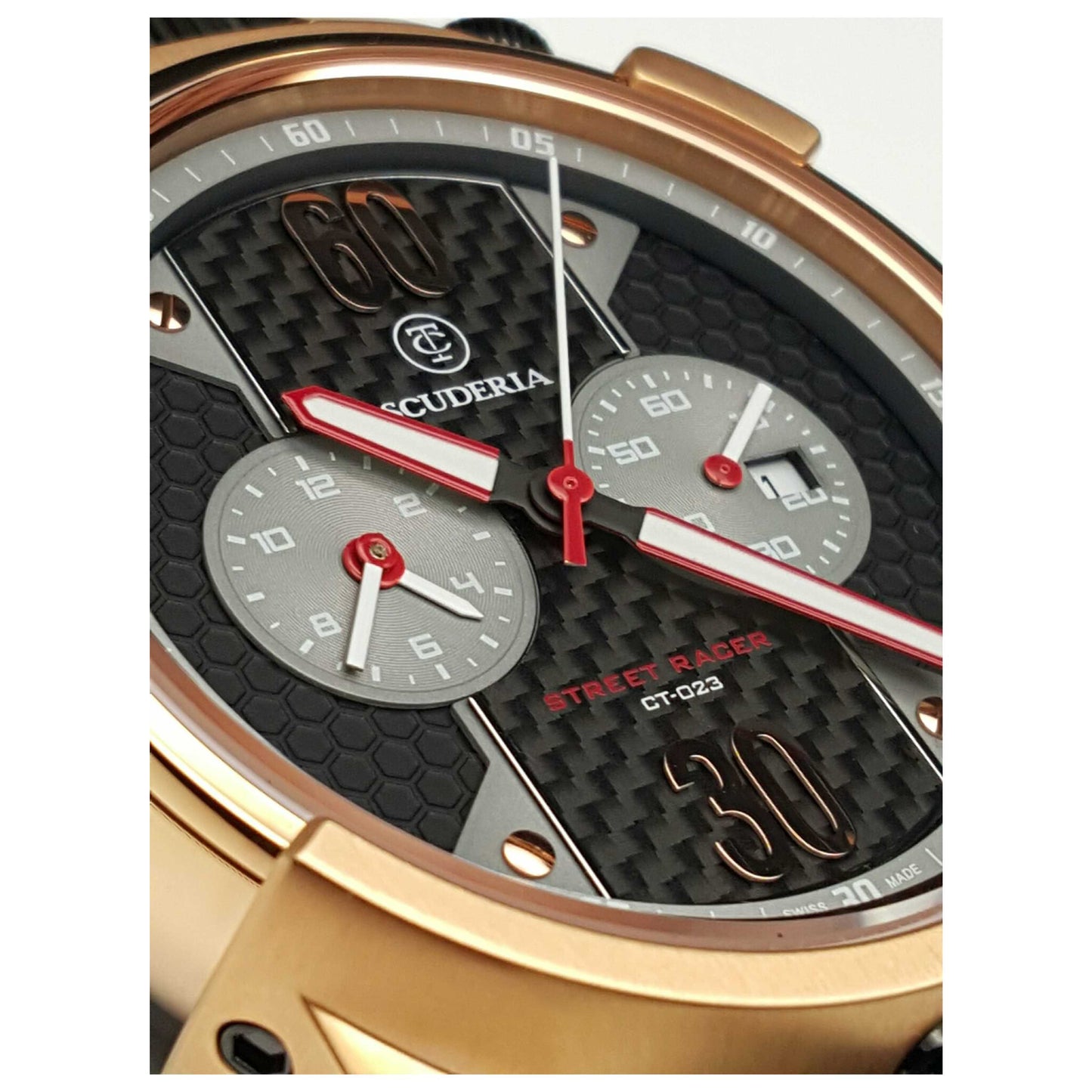CT Scuderia Street Racer Men's Quartz Watch CW1014019 - Image #5