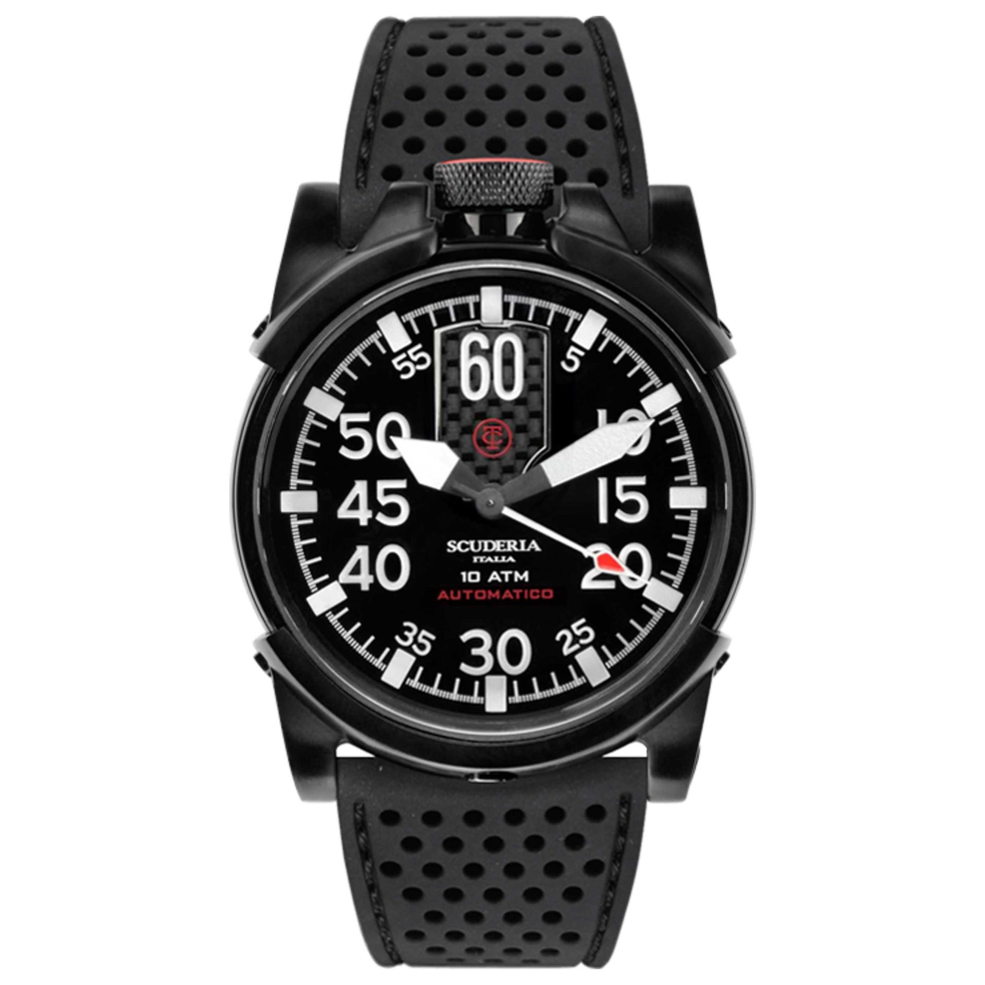 Front view of CT Scuderia Salt Flat Men's Automatic Watch CW1020019