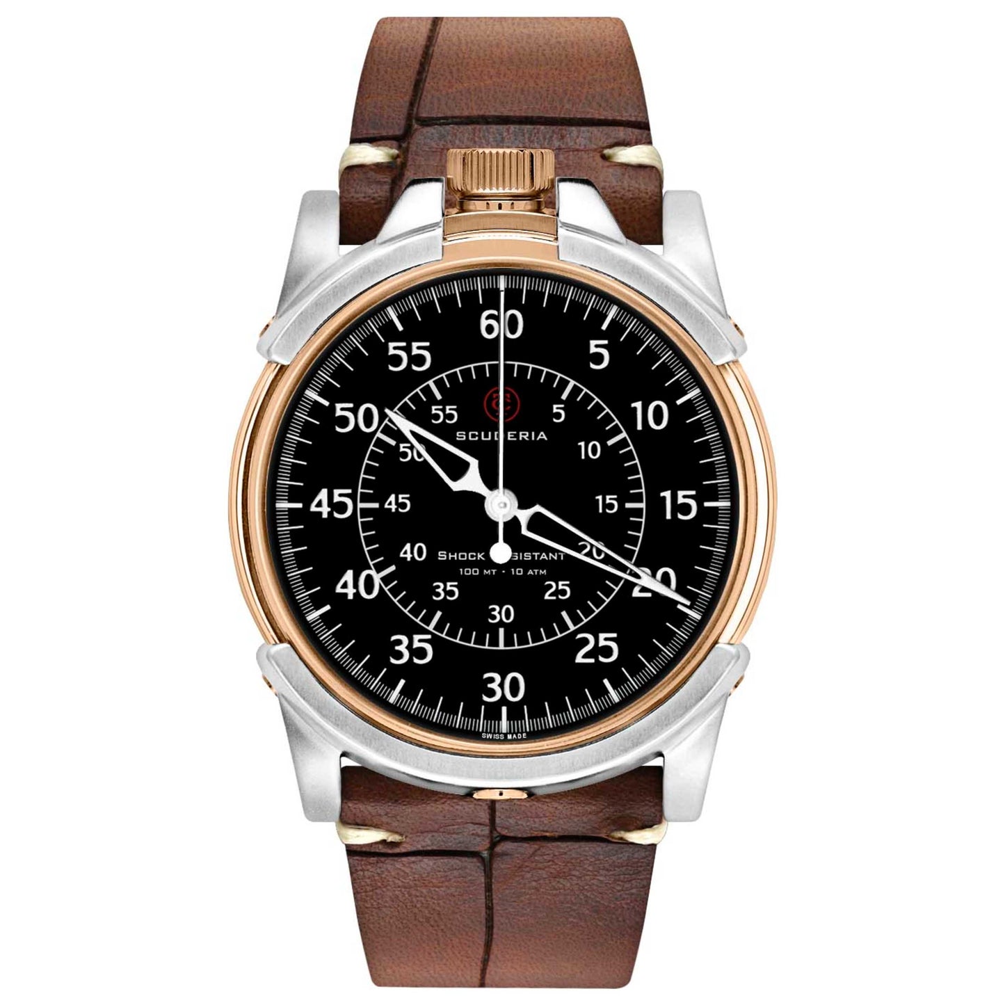 Front view of CT Scuderia Motor Valley Men's Automatic Watch CW10209N19