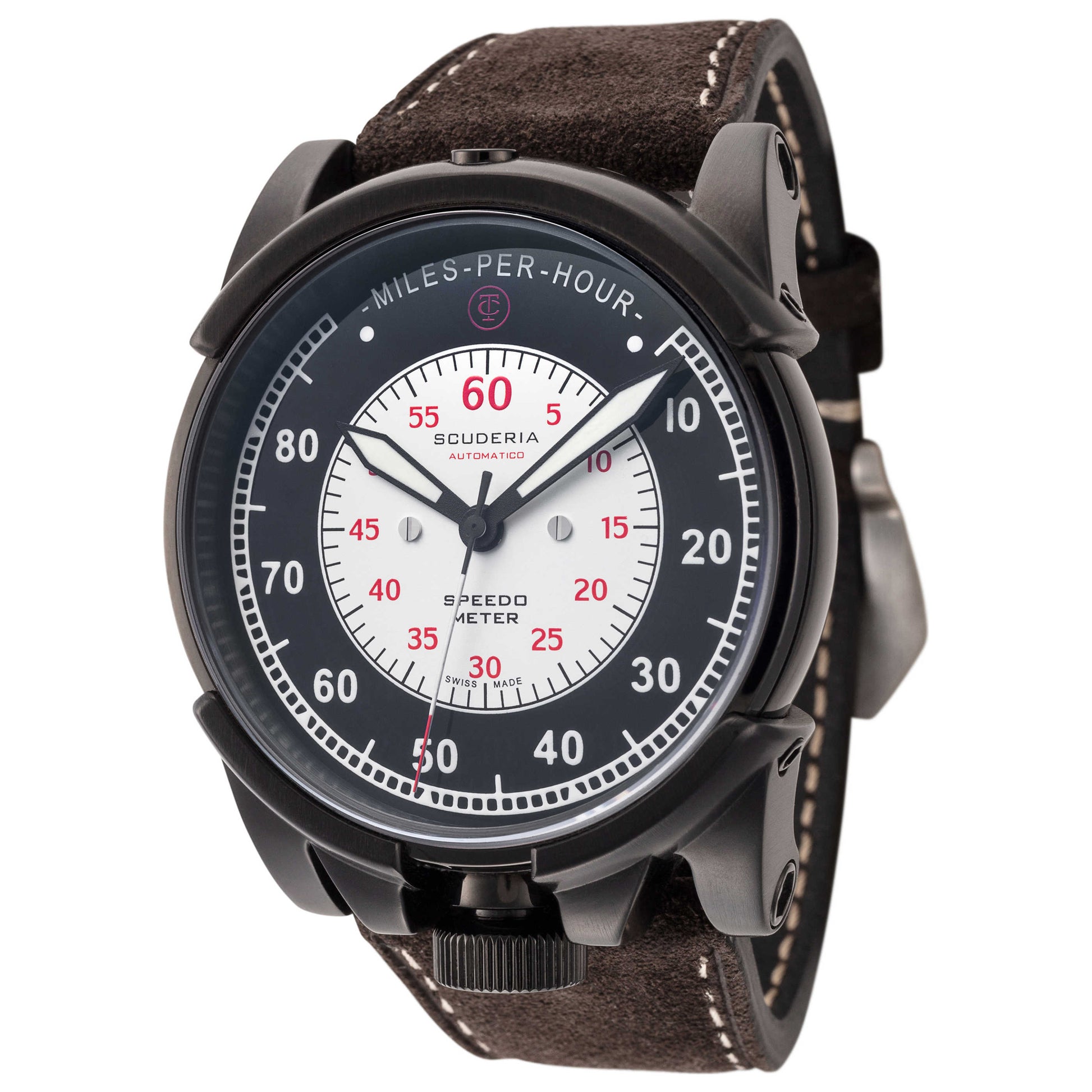 Front view of CT Scuderia Dashboard Men's Automatic Watch CW1021318