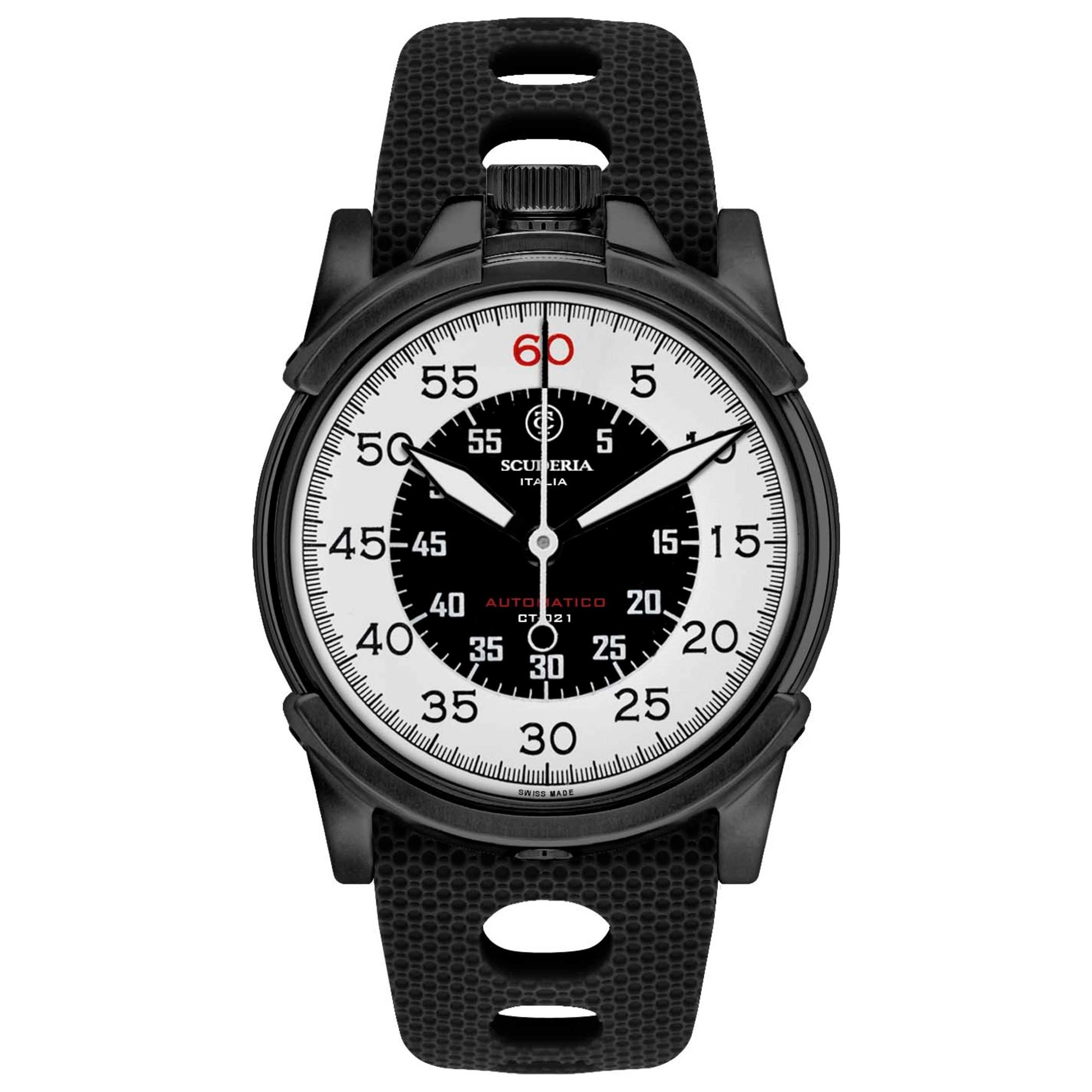 Front view of CT Scuderia Dirt Track Men's Automatic Watch CW1021819