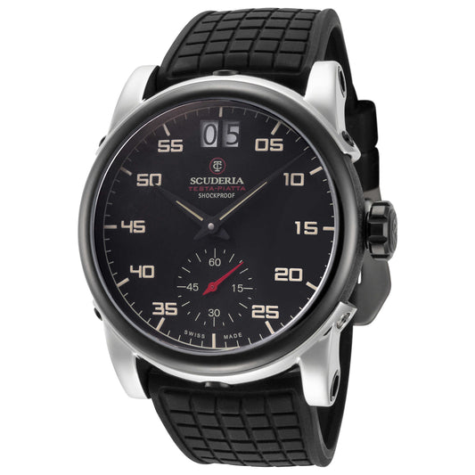 Front view of CT Scuderia Testa Piatta Men's Quartz Watch CW3000419