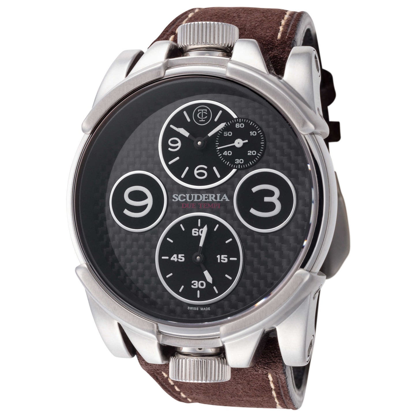 Front view of CT Scuderia Due Tempi Men's Quartz Watch CW4030218