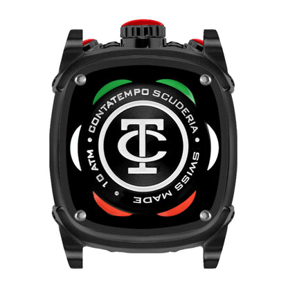 Back view of CT Scuderia Scrambler Men's Quartz Watch CW70110N19