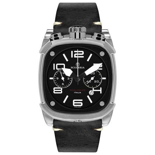 Front view of CT Scuderia Scrambler Men's Quartz Watch CW70111N19