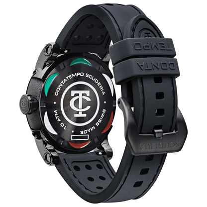 Back view of CT Scuderia Testa Piatta Men's Quartz Watch CWED00419