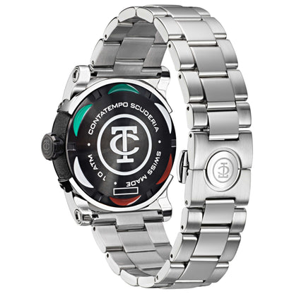Back view of CT Scuderia Testa Piatta Men's Quartz Watch CWED00519