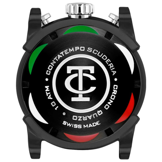 Back view of CT Scuderia Check Flag Men's Quartz Watch CWEH00319
