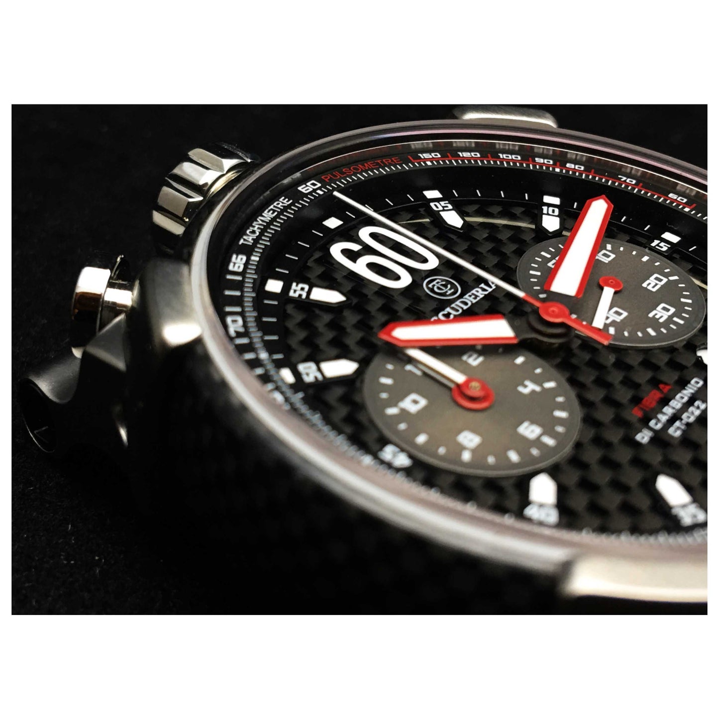 CT Scuderia Fibra Di Carbonio Men's Quartz Watch CWEI00619 - Image #5
