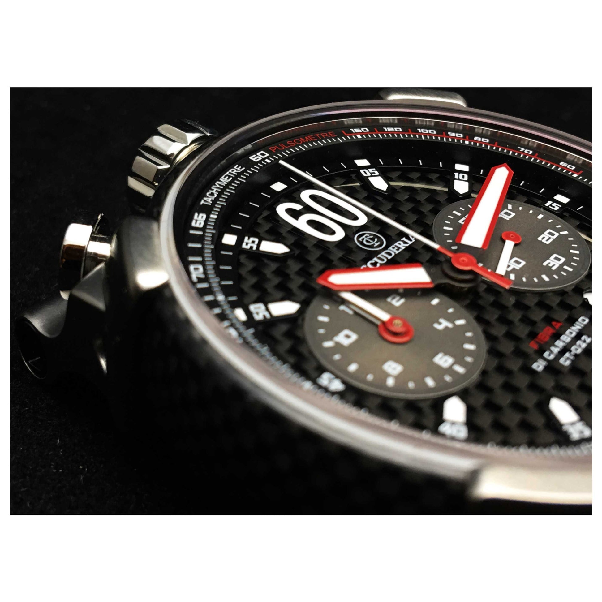 CT Scuderia Fibra Di Carbonio Men's Quartz Watch CWEI00619 - Image #5