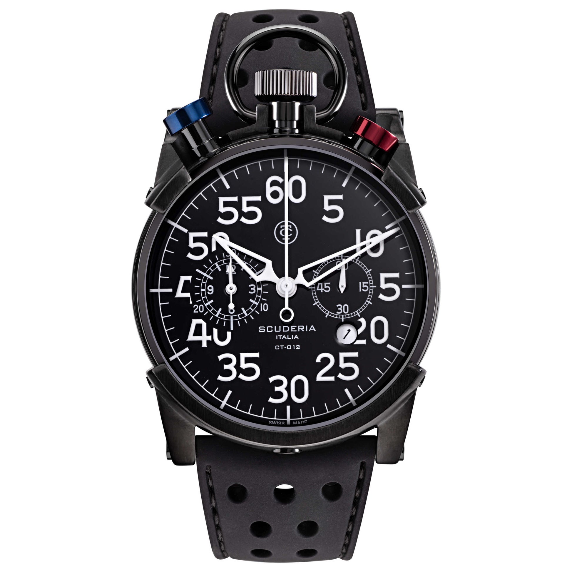 Front view of CT Scuderia Corsa Men's Quartz Watch CWEJ00119