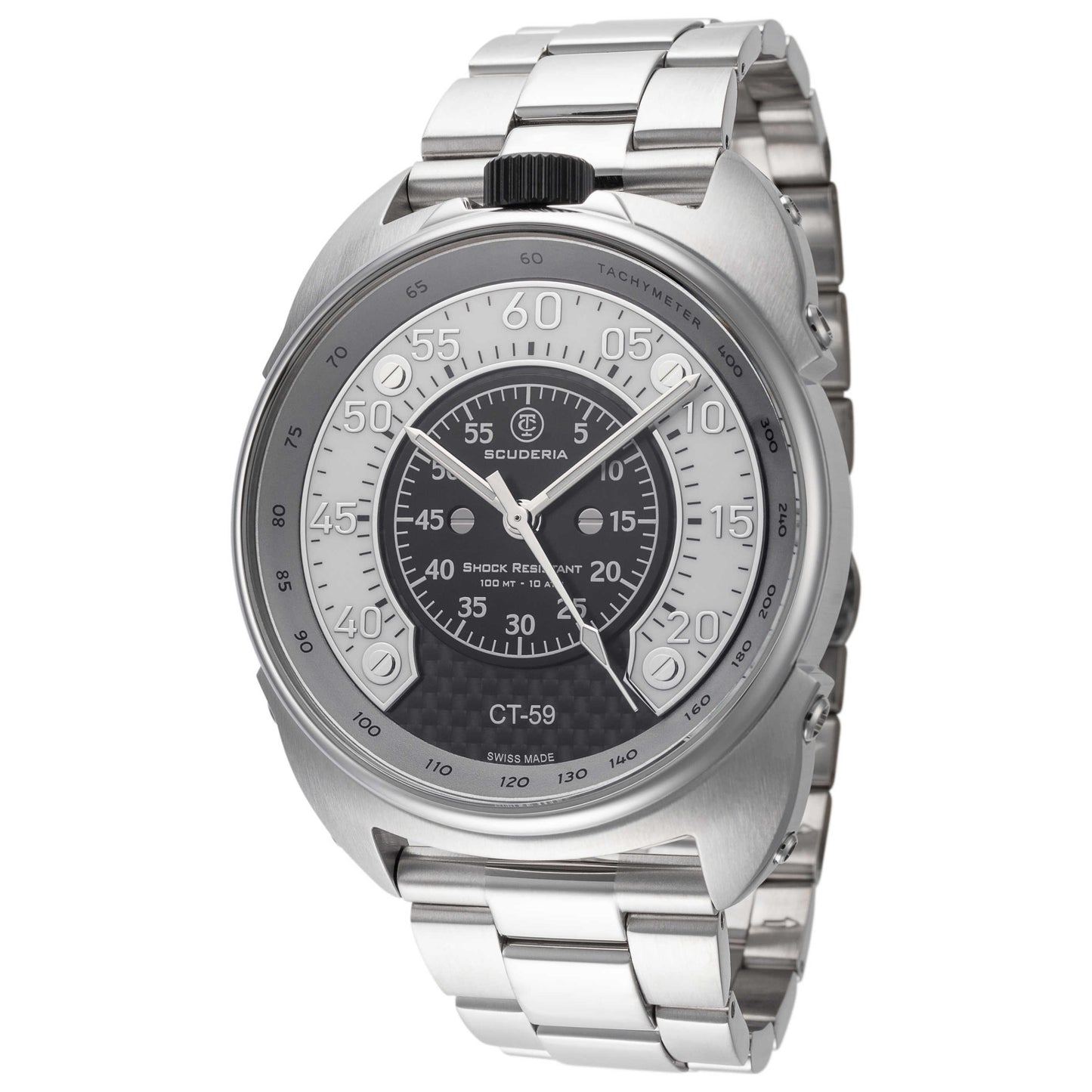 Front view of CT Scuderia Fifty Nine Men's Quartz Watch CWGJ00520