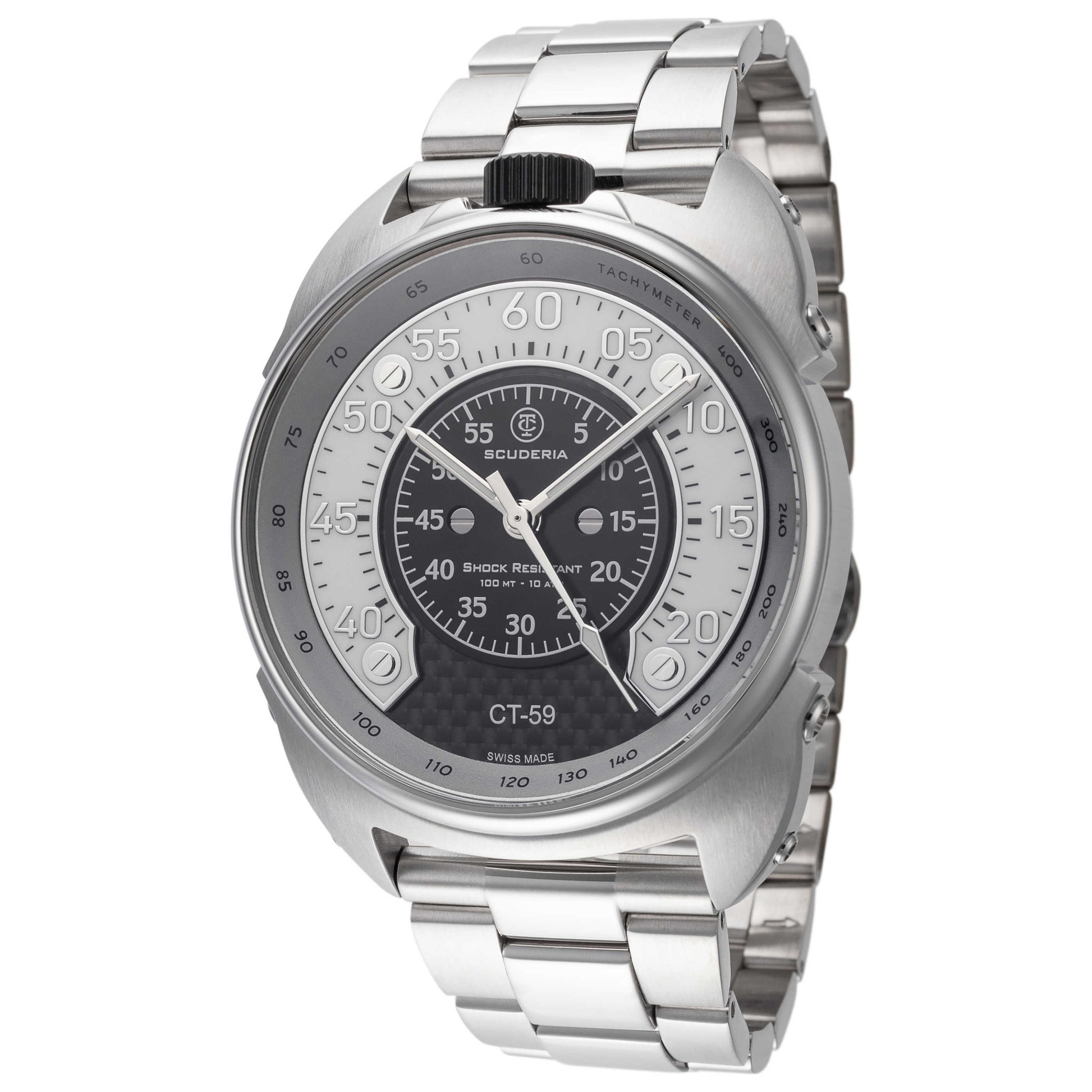 Front view of CT Scuderia Fifty Nine Men's Quartz Watch CWGJ00520