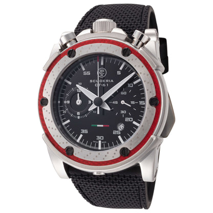 Front view of CT Scuderia Freno A Disco Men's Quartz Watch CWLX00120