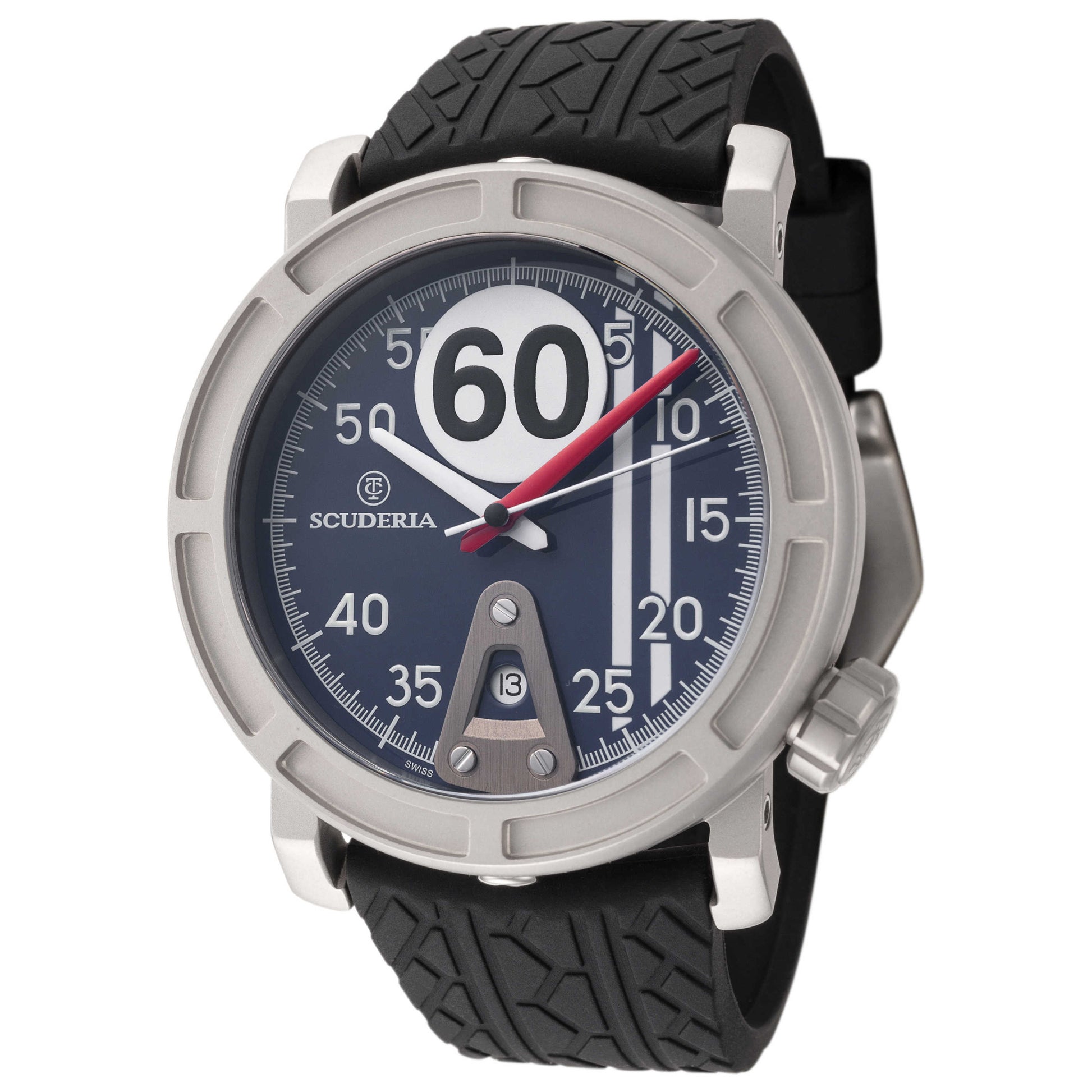 Front view of CT Scuderia Touring Vintage Racing Men's Quartz Watch CWLY00120