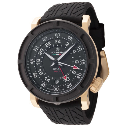 Front view of CT Scuderia Touring Vintage Racing Men's Quartz Watch CWLZ00521