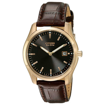 Front view of Citizen Eco-Drive Men's Solar Watch CZAU1043-00E