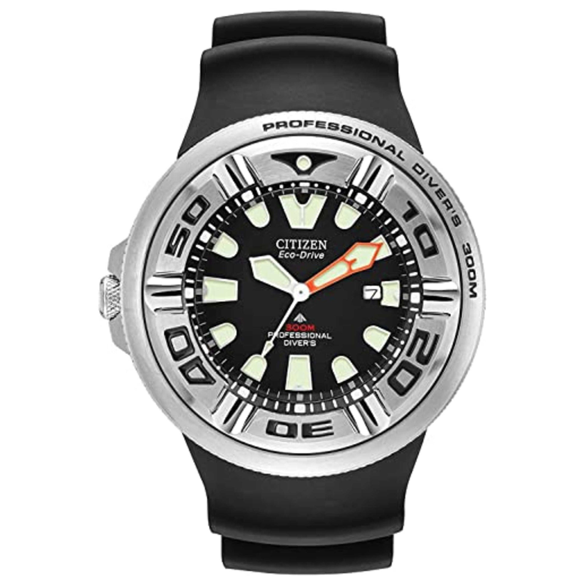 Front view of Citizen Professional Diver Men's Solar Watch CZBJ8050-08E