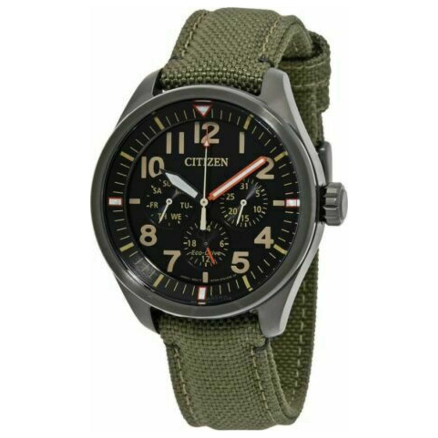 Front view of Citizen Chandler Men's Solar Watch CZBU2055-16E