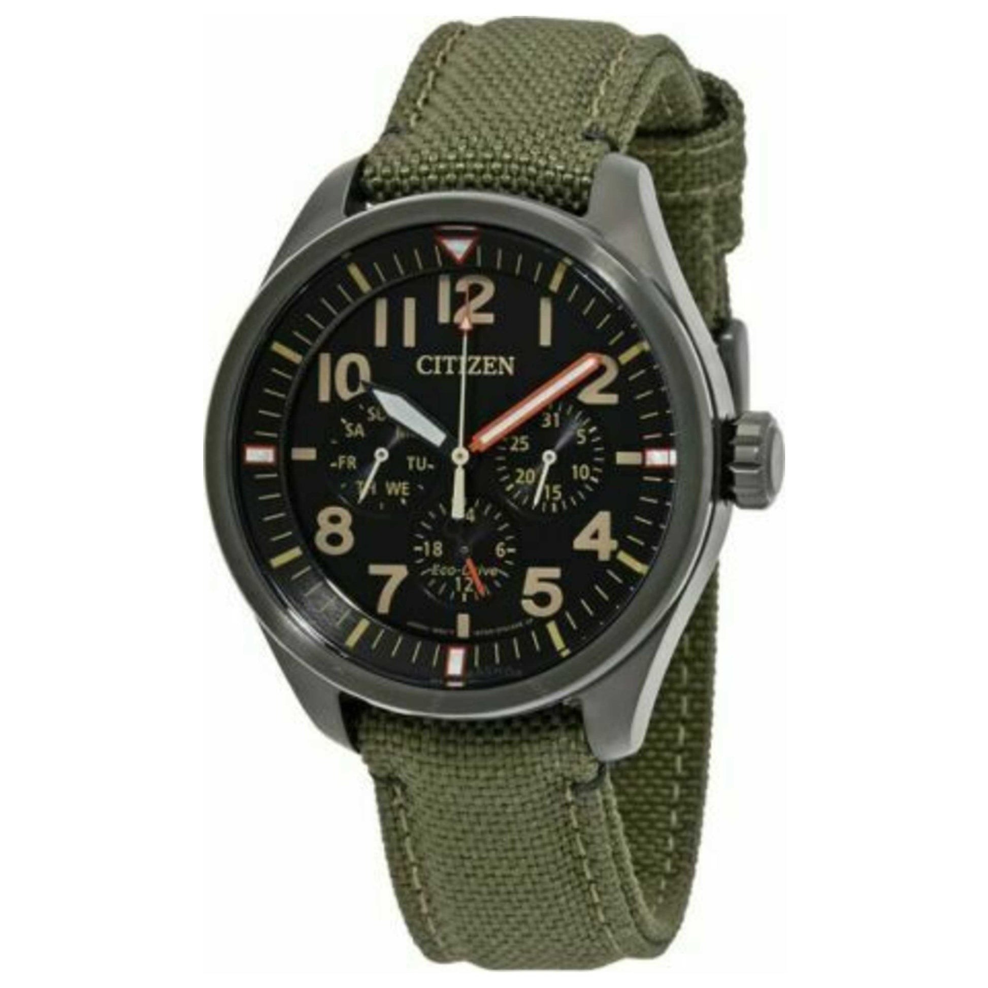 Front view of Citizen Chandler Men's Solar Watch CZBU2055-16E