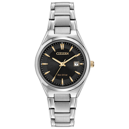 Front view of Citizen Eco-Drive Women's Solar Watch CZEW1970-55H