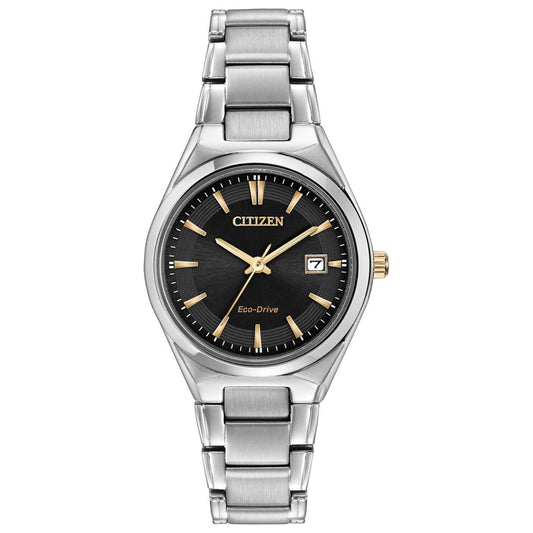 Front view of Citizen Eco-Drive Women's Solar Watch CZEW1970-55H