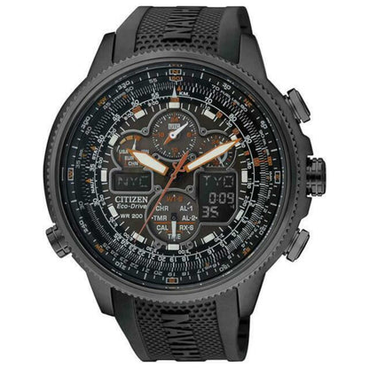 Front view of Citizen Promaster Navihawk A-T Men's Solar Watch CZJY8035-04E
