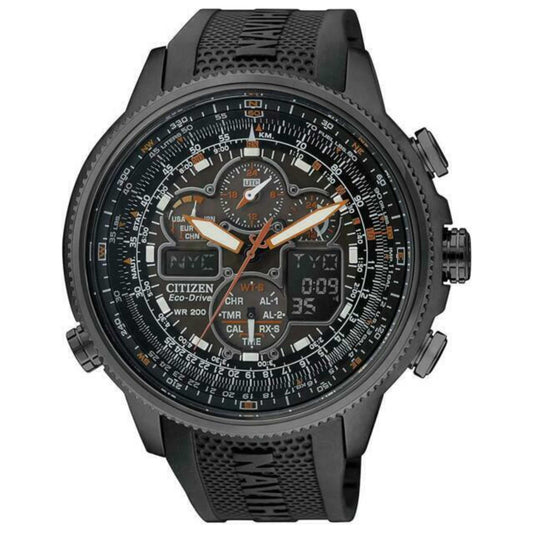 Front view of Citizen Promaster Navihawk A-T Men's Solar Watch CZJY8035-04E